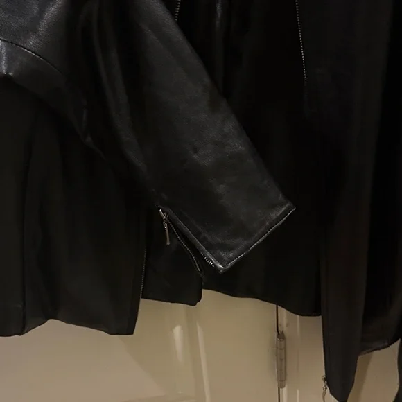 Black Leather Jacket - Picture 2 of 5